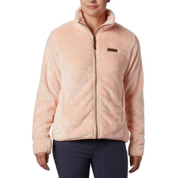 Columbia Ženske Jakne - Fire Side II Sherpa Full Zip Fleece Roze | SDCI-97452